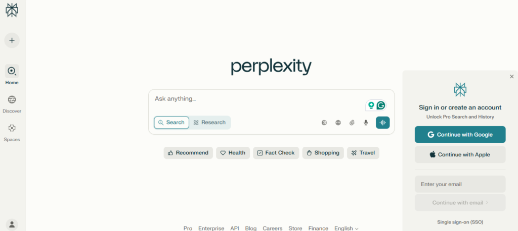 Perplexity Browser Comet