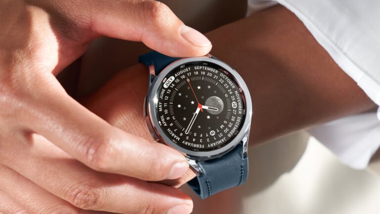 Samsung Galaxy Watch 6 Classic on a wrist