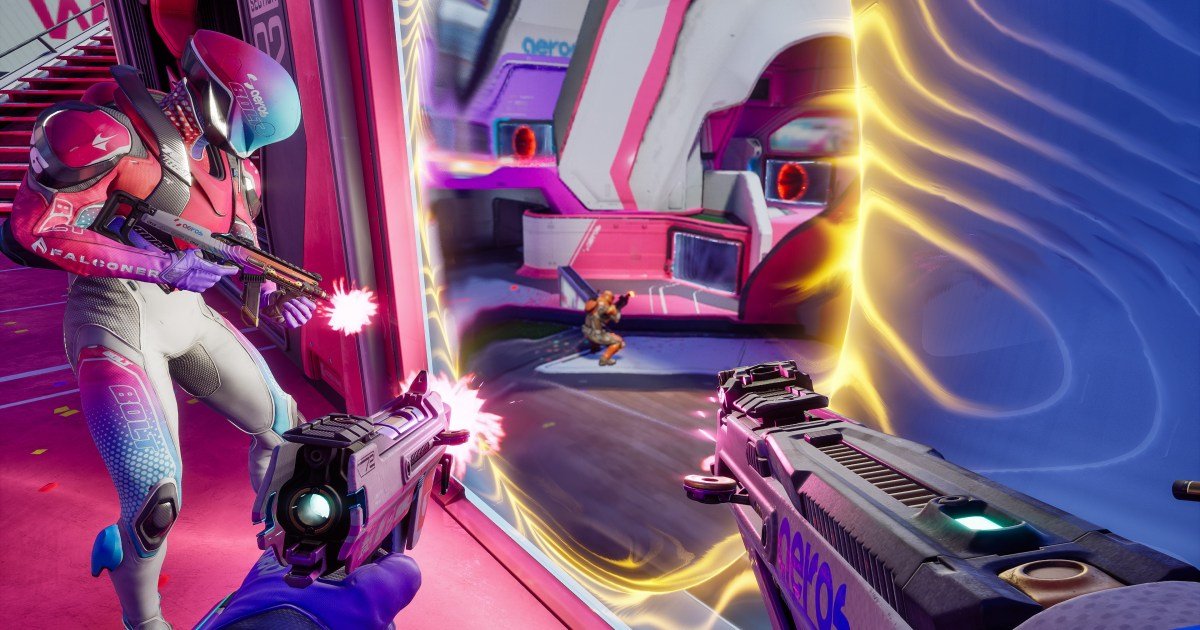 Splitgate 2 announces an open beta and an "infinite" number of maps