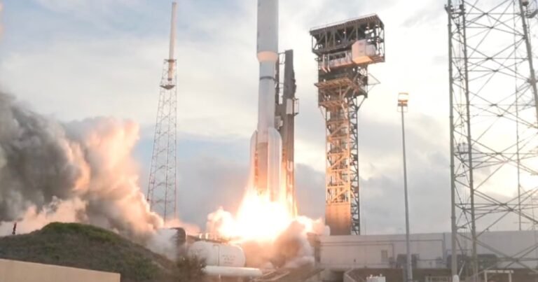 Amazon launches its first satellites to rival SpaceX Starlink