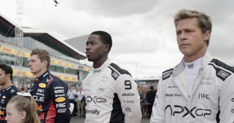 F1: The new footage of Brad Pitt behind the wheel looks incredible