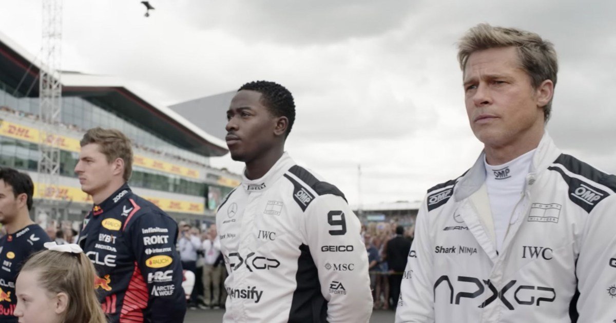 F1: The new footage of Brad Pitt behind the wheel looks incredible